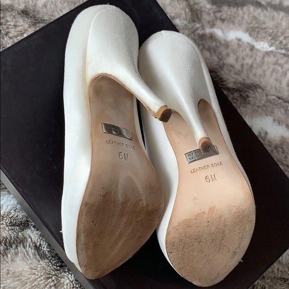 Badgley Mischka Lissa wedding satin size 6 - Picture 6 of 8